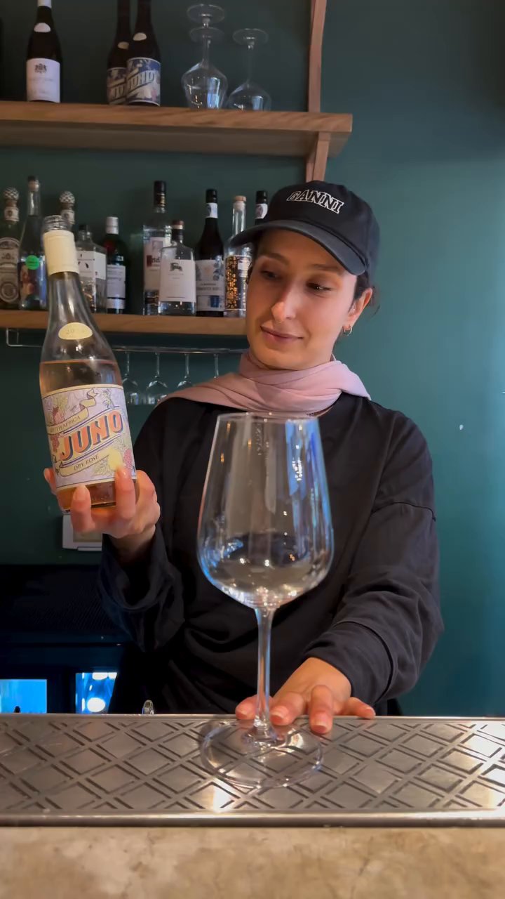 Event flyer: Serving wine at the bar