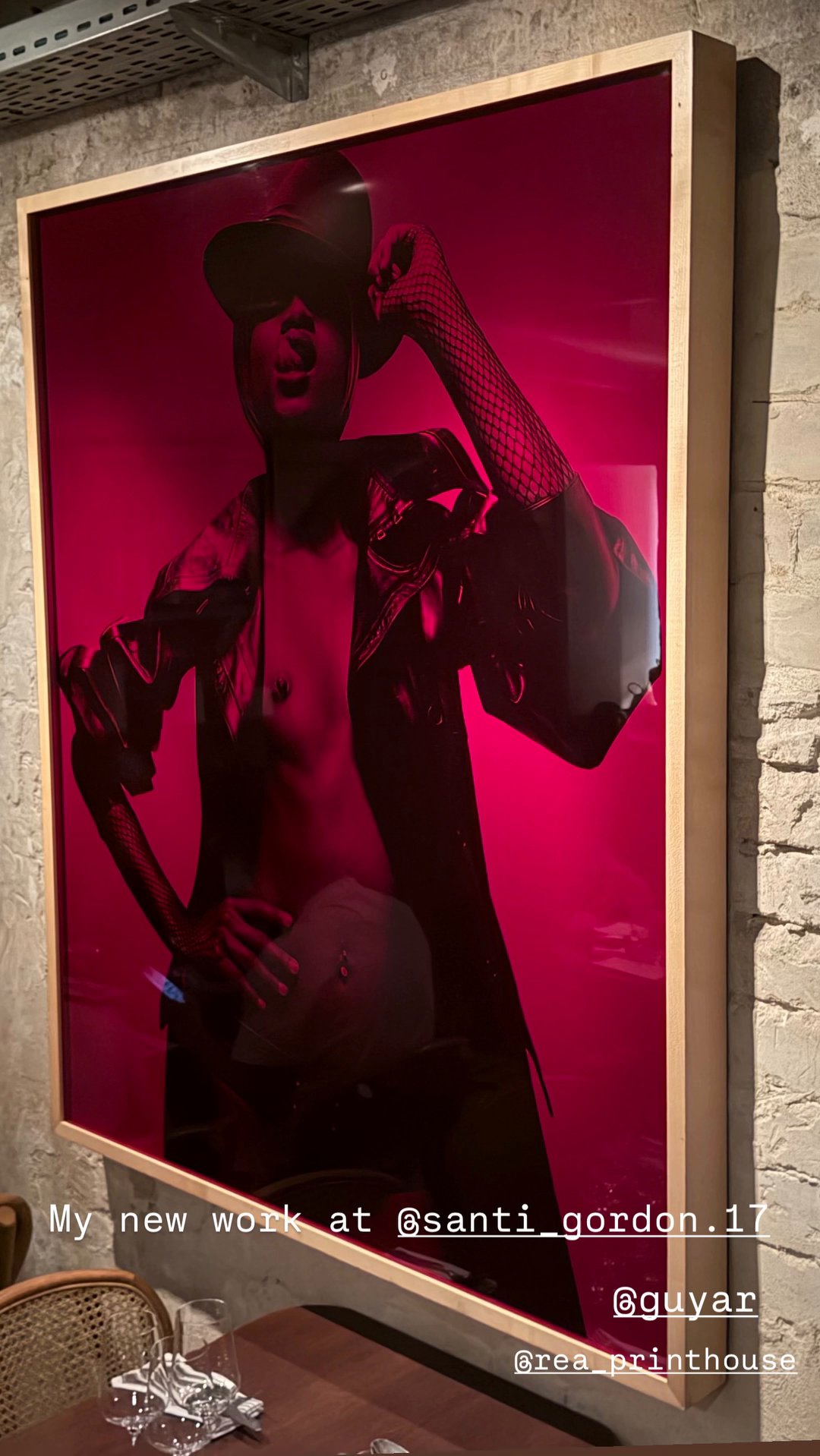 Event flyer: New artwork display