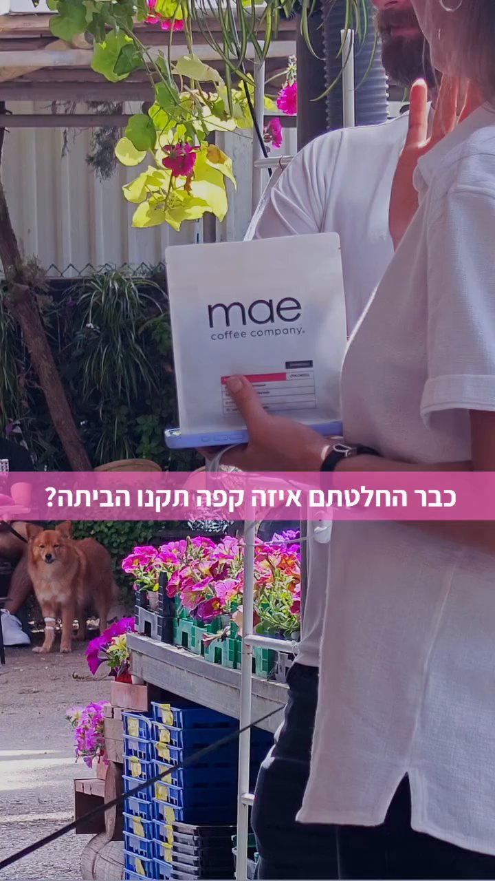 Event flyer: mae coffee company