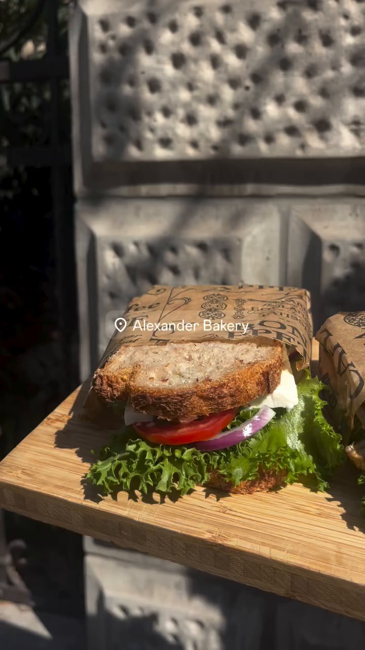 Event flyer: Sandwiches from Alexander Bakery