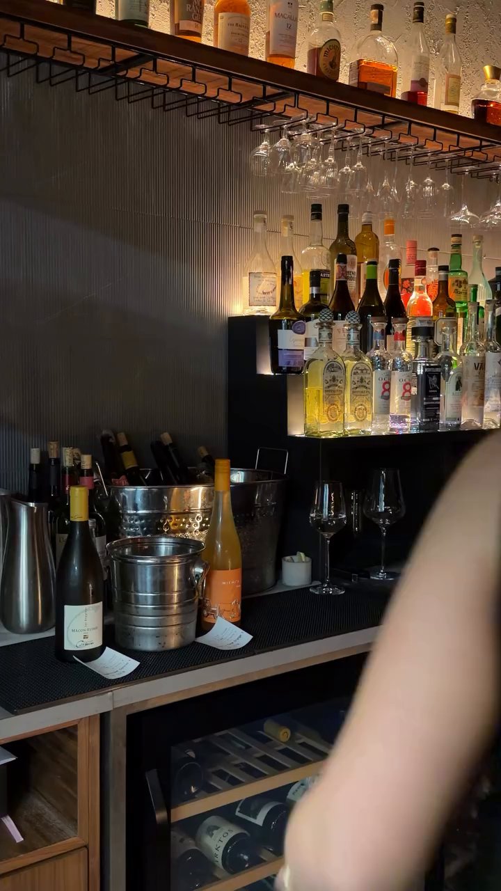 Event flyer: Vibe shot of the bar at Cue