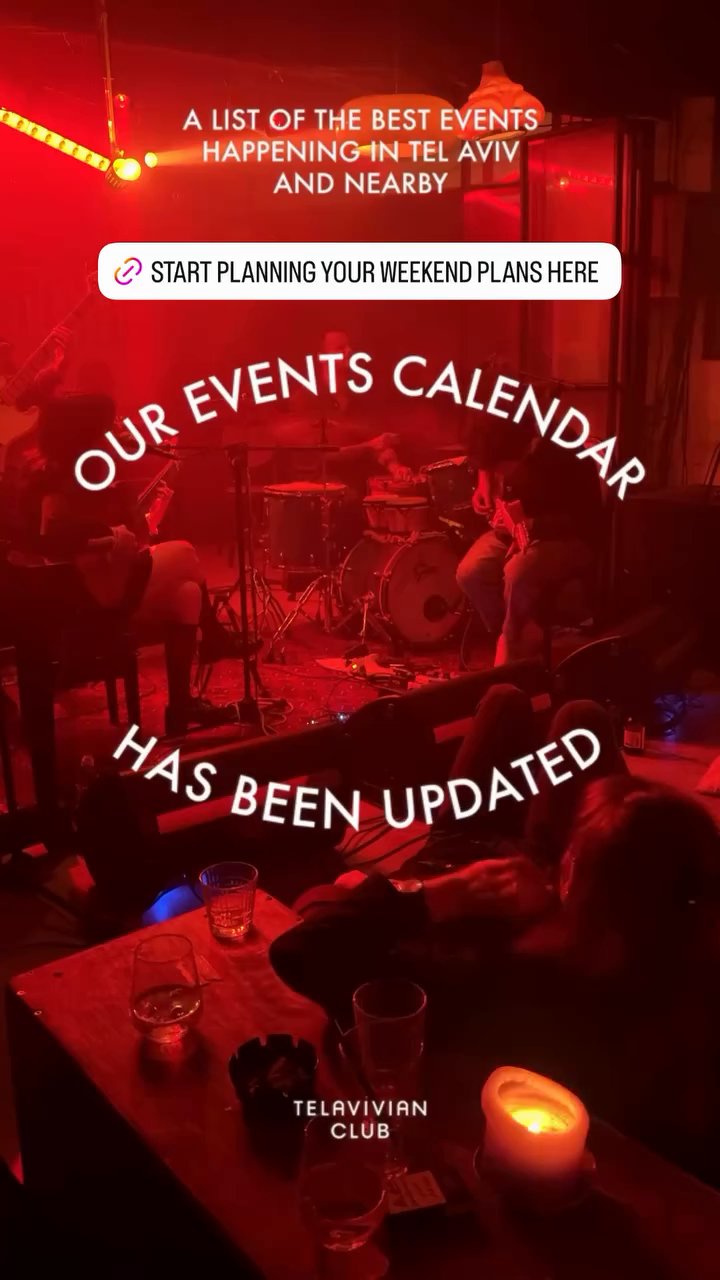 Event flyer: Our events calendar has been updated