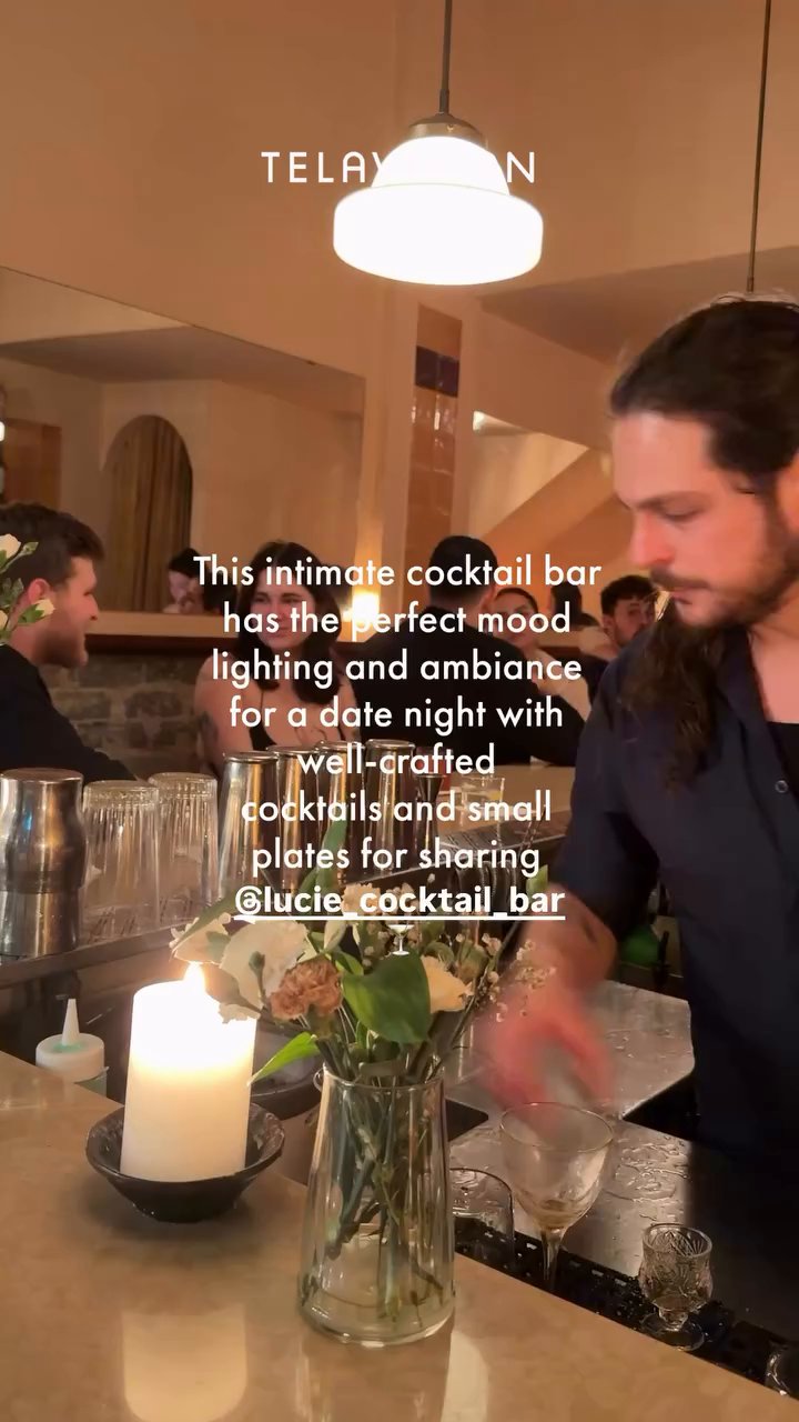Event flyer: Intimate Cocktails and Sharing Plates