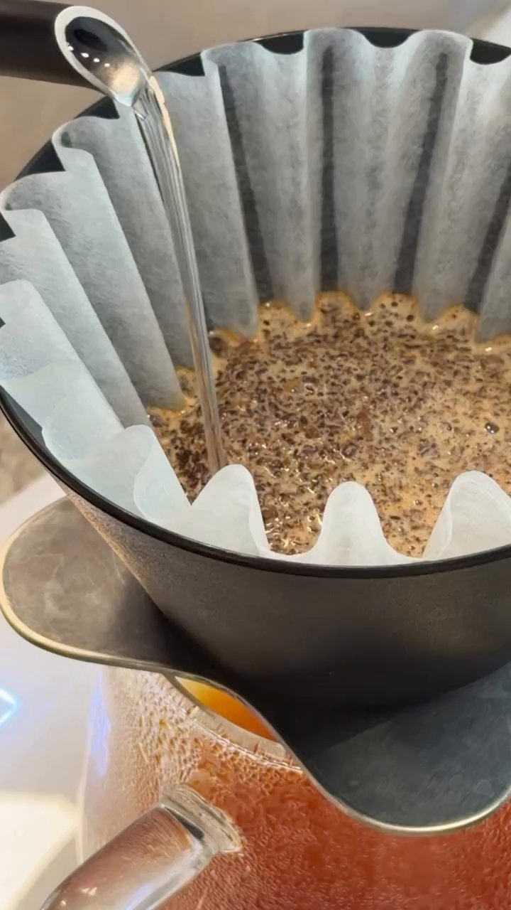 Event flyer: Coffee brewing process