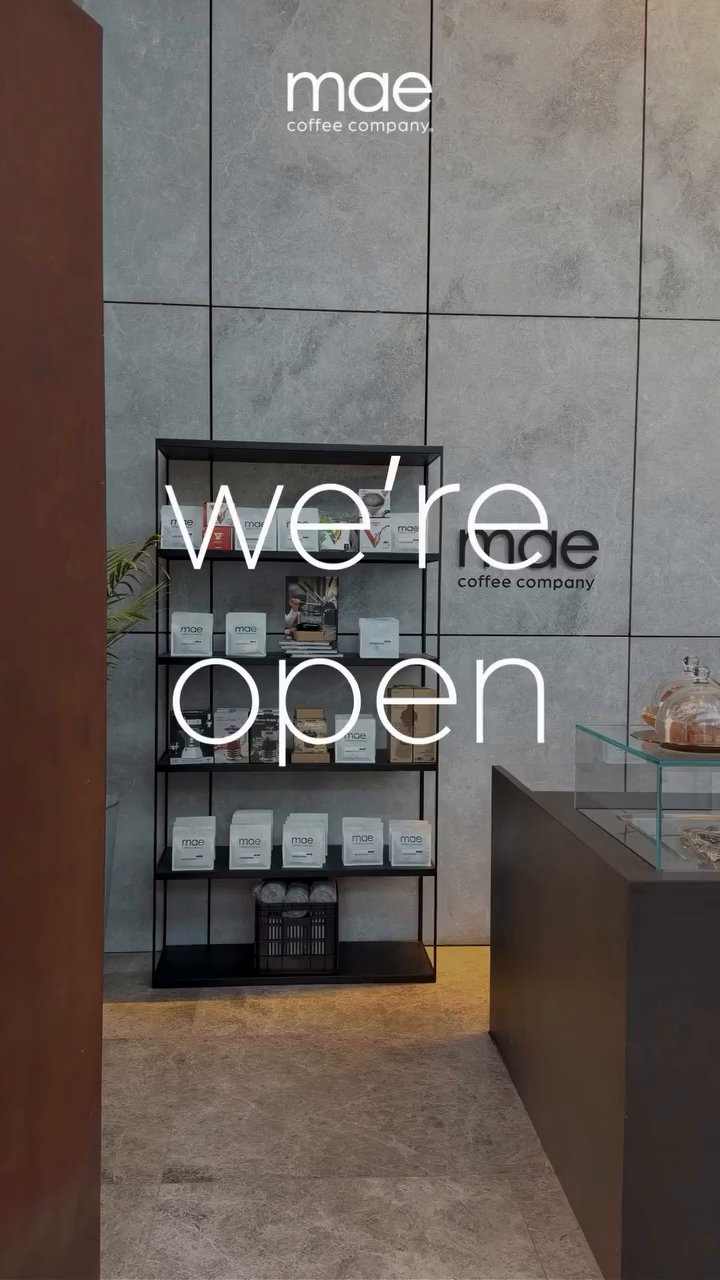 Event flyer: We're Open