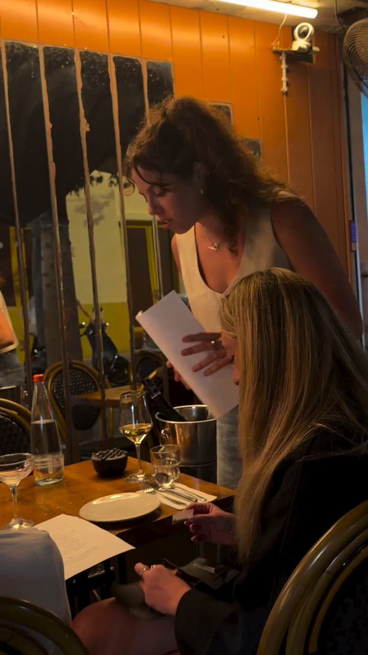 Event flyer: Dining Experience at Beina