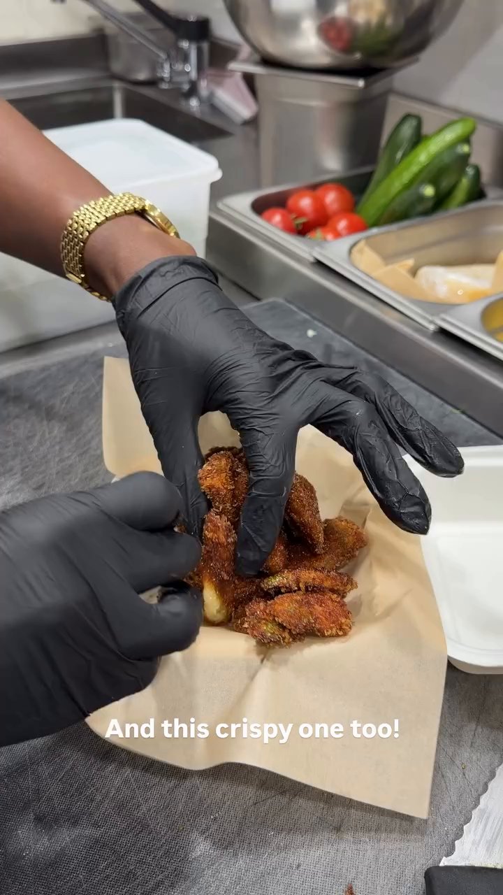 Event flyer: Crispy fried snacks with dipping sauce