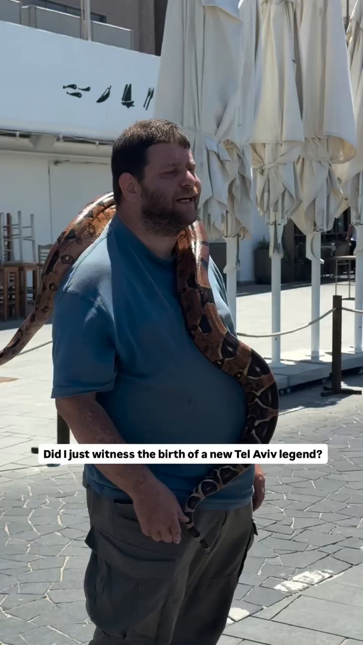 Event flyer: Did I just witness the birth of a new Tel Aviv legend?