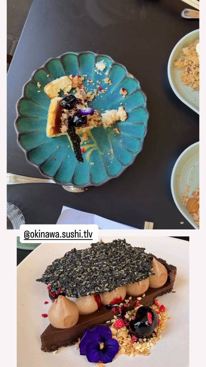 Event flyer: Dessert showcase at Okinawa Sushi
