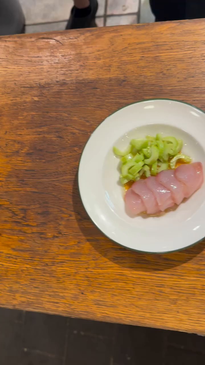 Event flyer: Salad and Sashimi Dish