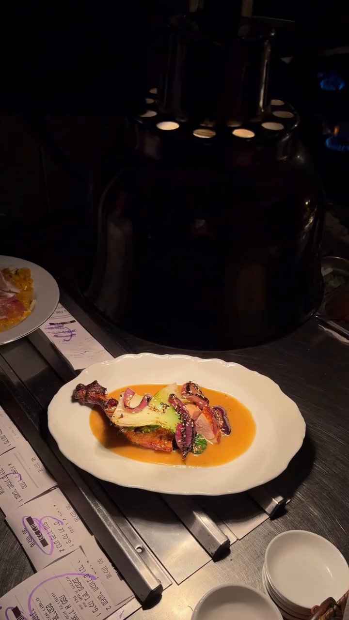 Event flyer: Plated dish with vegetables