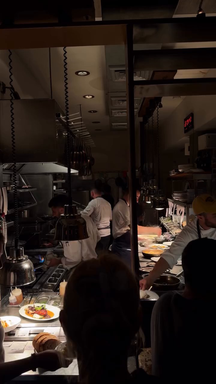 Event flyer: Busy kitchen scene