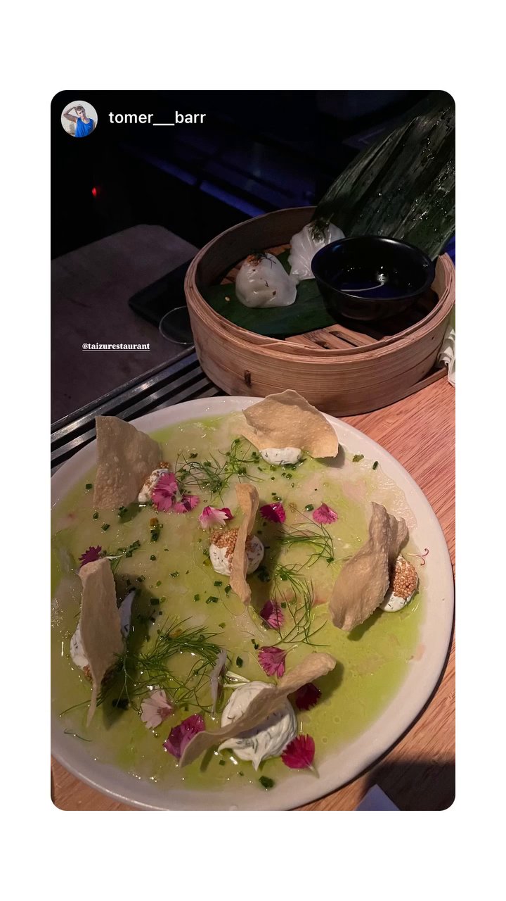 Event flyer: Dish presentation at Taizu Restaurant