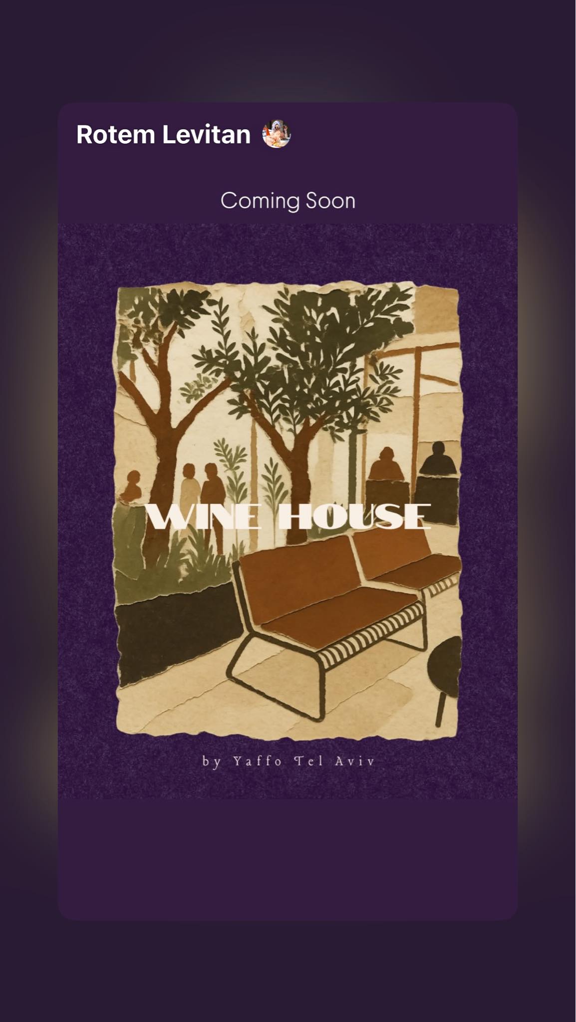 Event flyer: WINE HOUSE