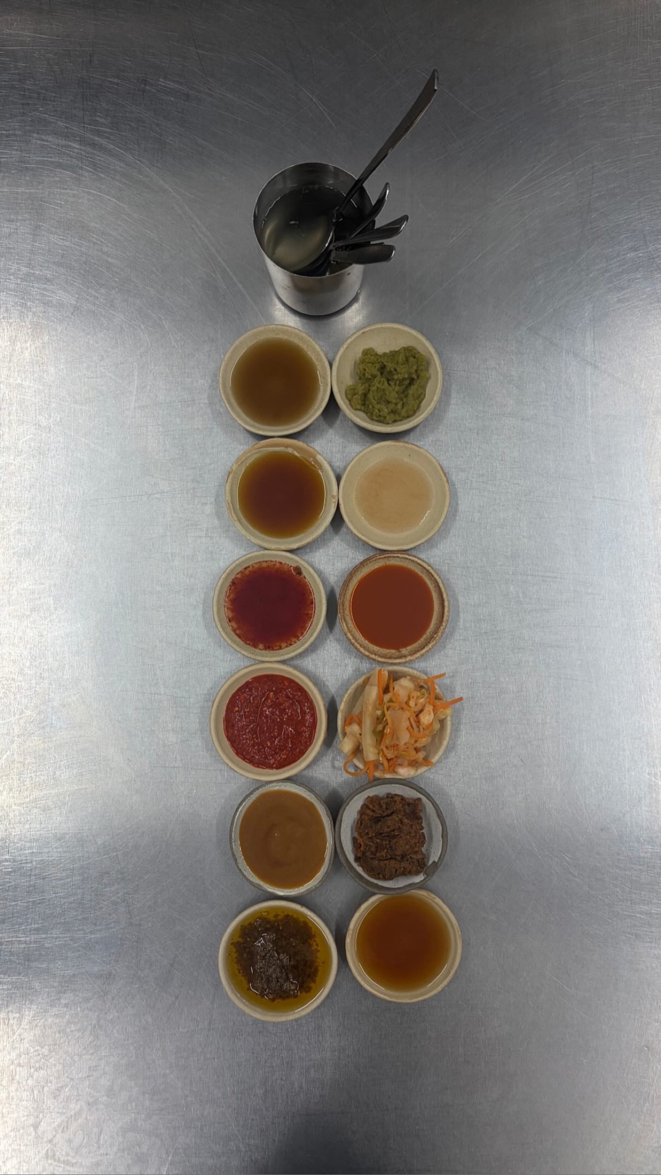 Event flyer: Variety of sauces and condiments
