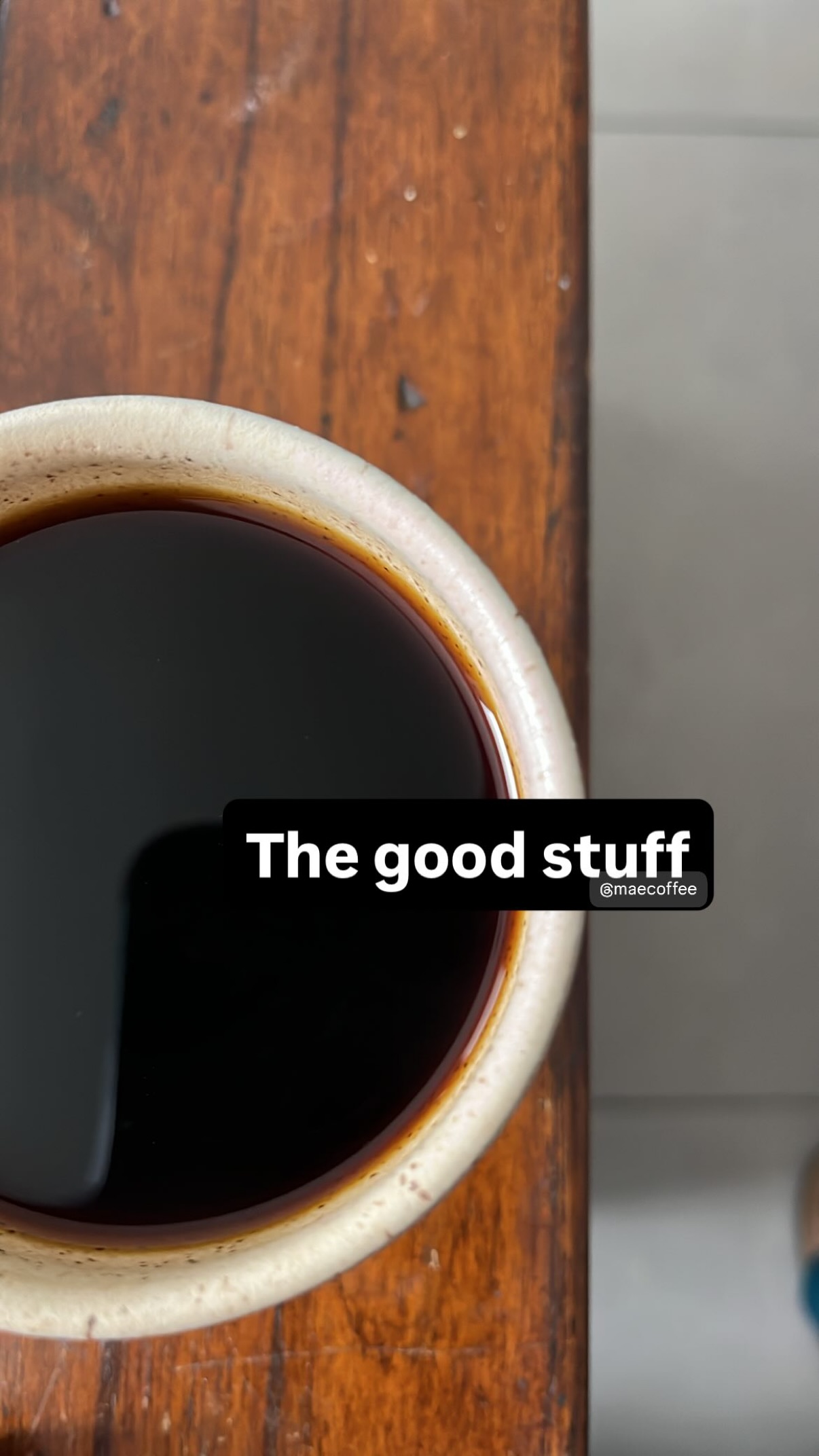 Event flyer: The good stuff