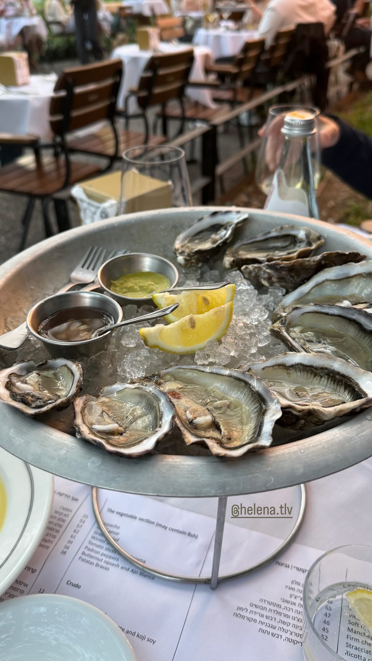 Event flyer: Oysters Platter