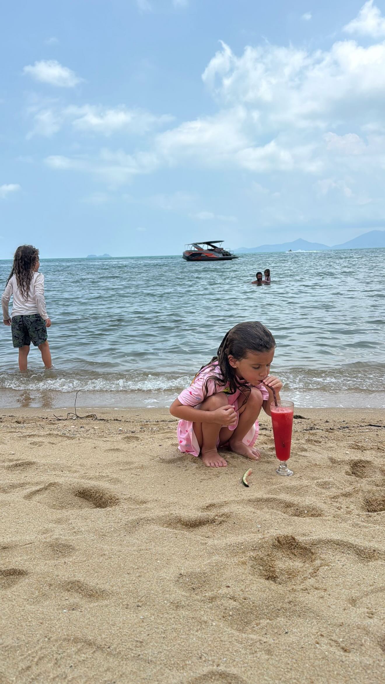 Event flyer: A peaceful beach moment