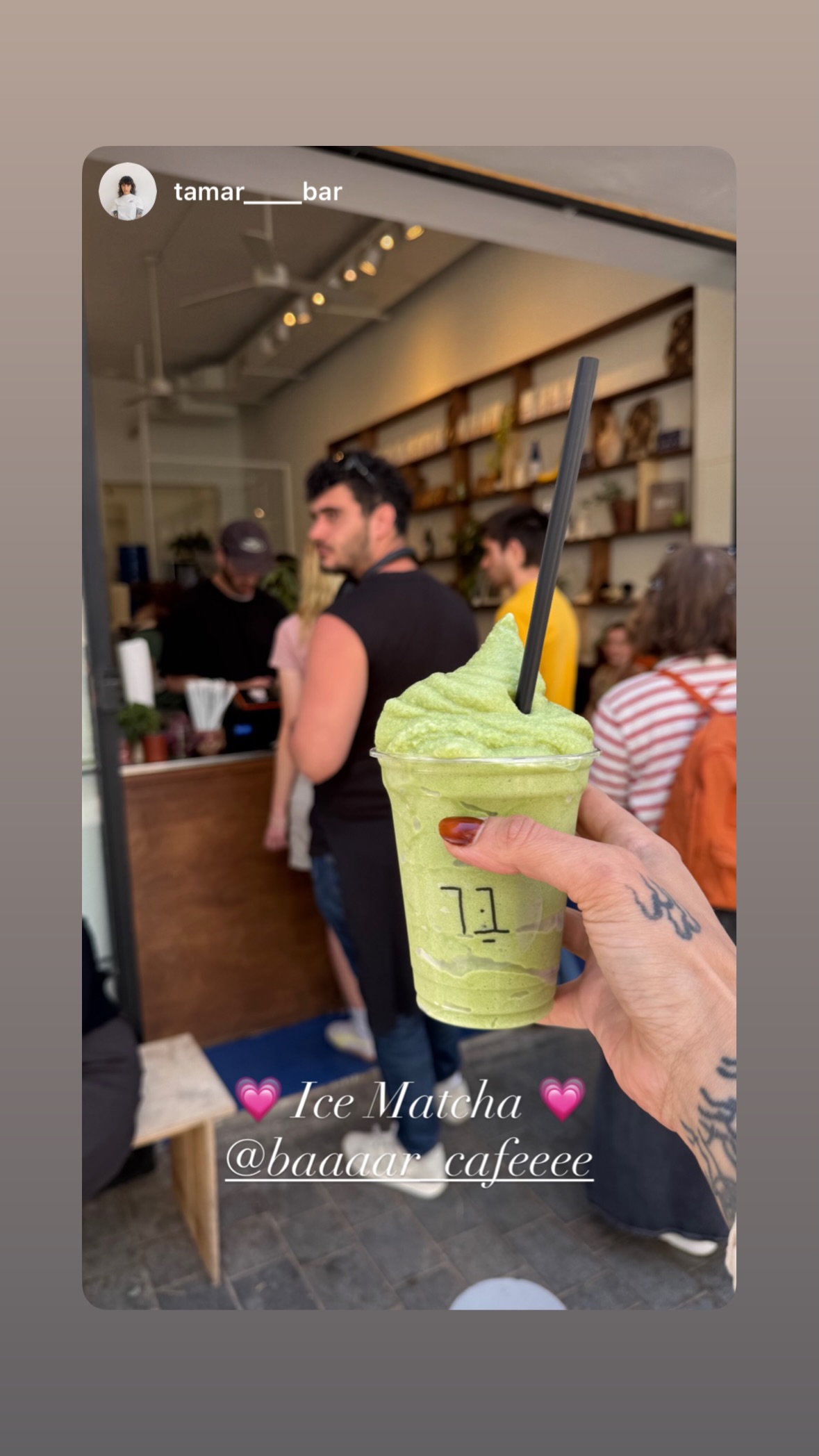 Event flyer: Ice Matcha