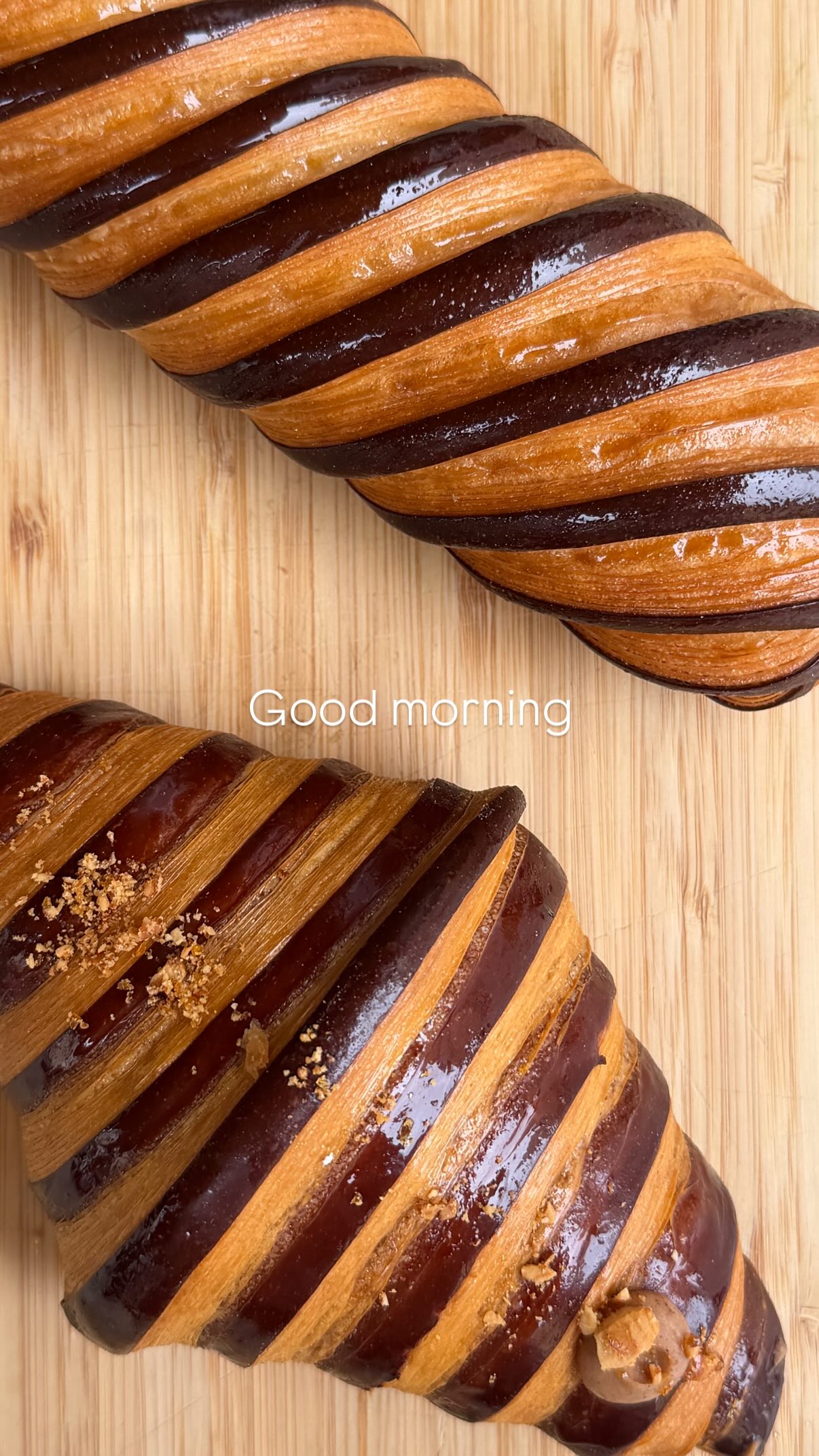 Event flyer: Good morning treats