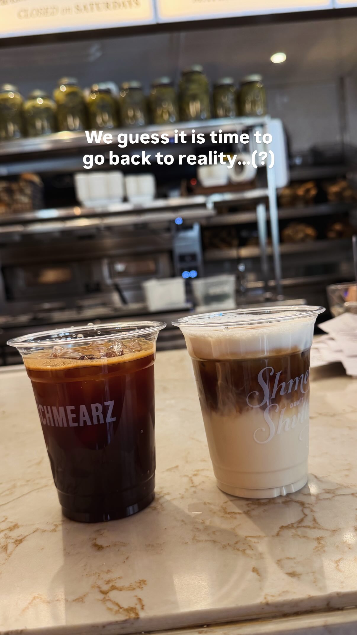 Event flyer: Coffee Time at Schmearz