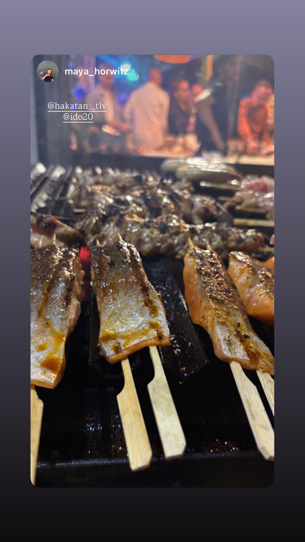 Event flyer: Food on the grill