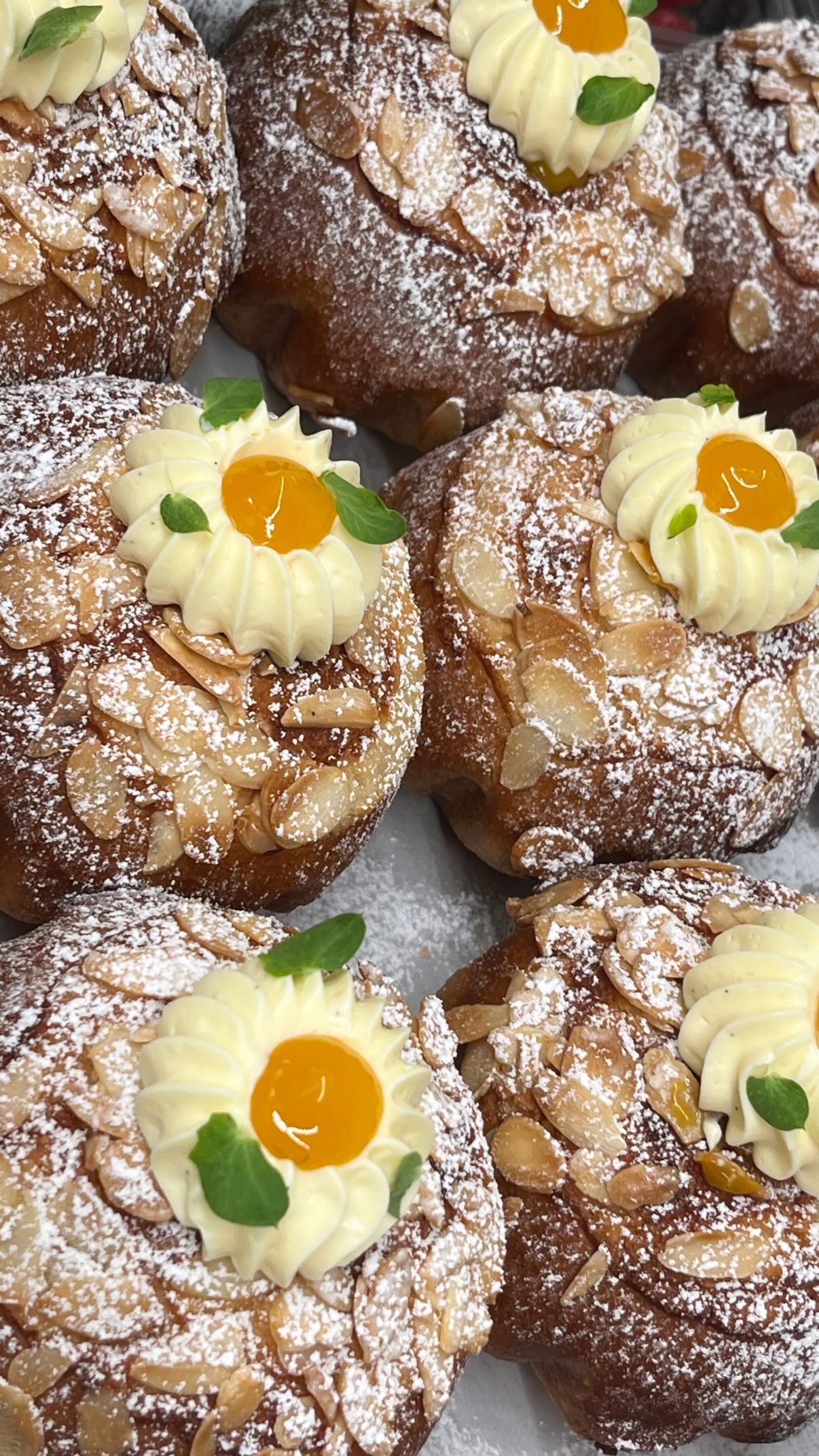Event flyer: Delicious pastry assortment