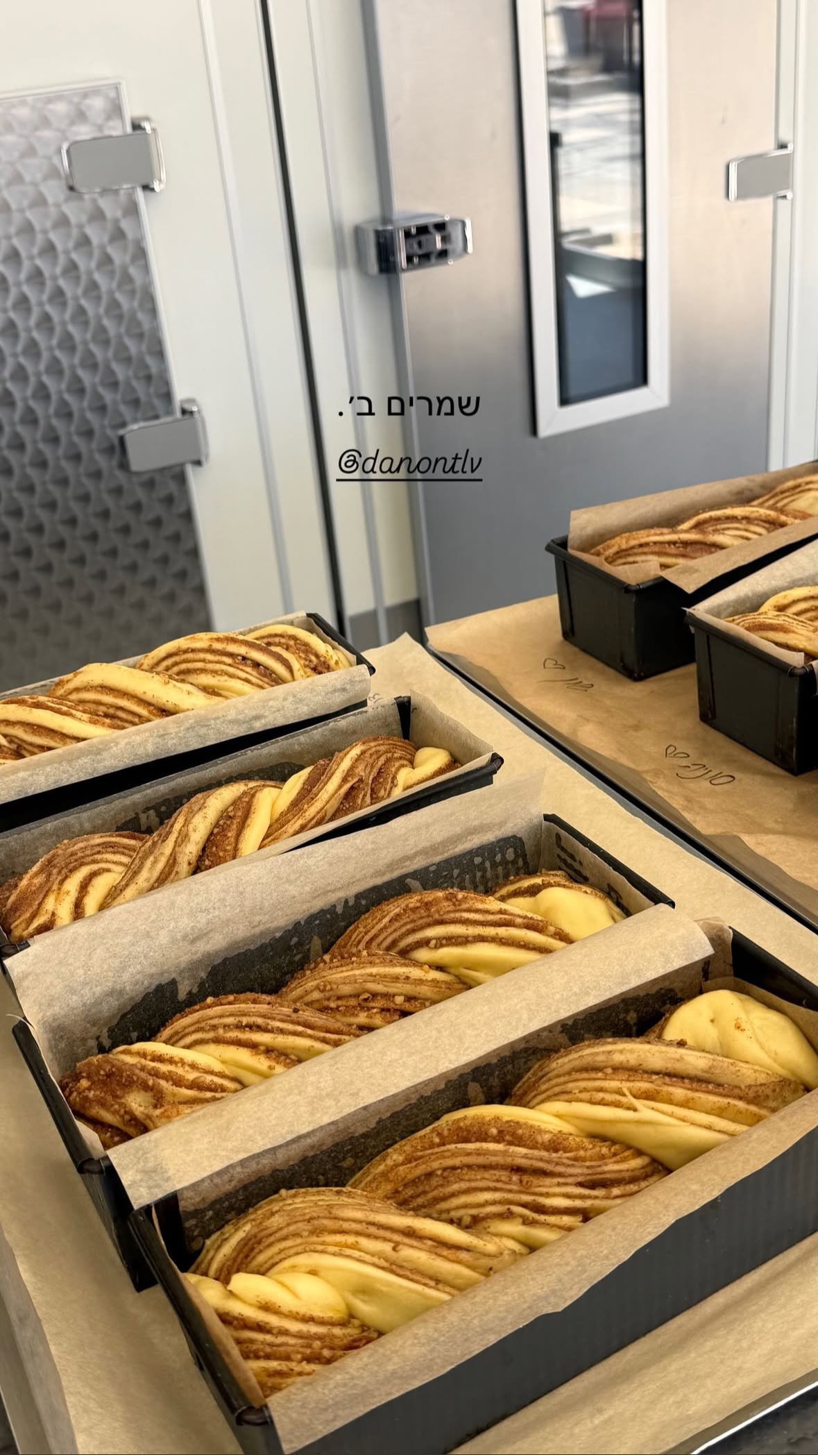 Event flyer: Freshly baked sweet bread