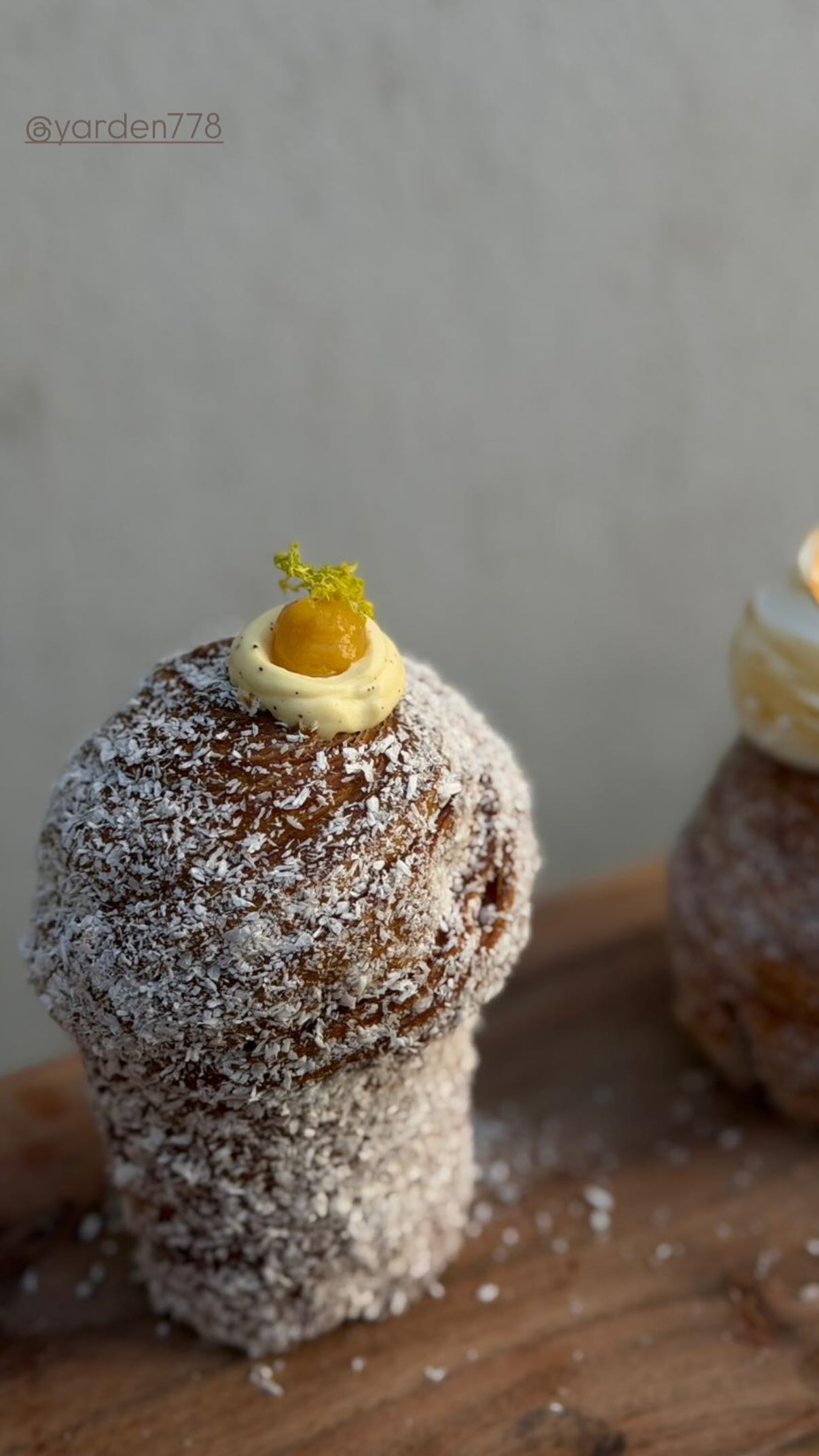 Event flyer: Sweet pastry treat