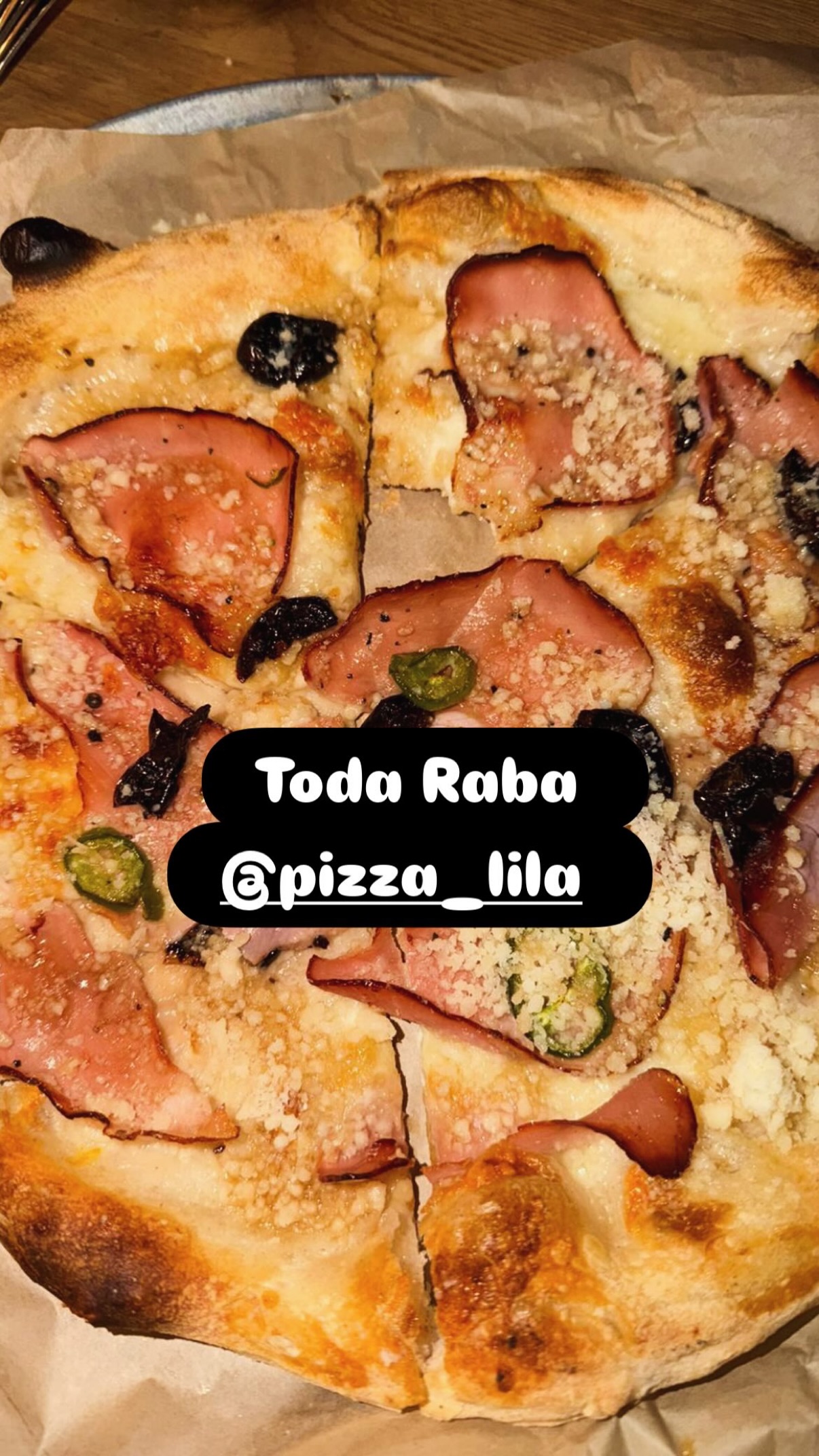 Event flyer: Pizza at Pizza Lila